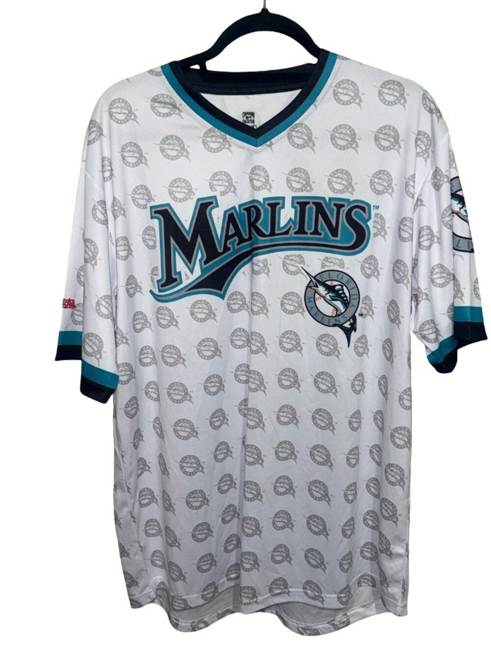 Florida Marlins VNeck Shirt Sz XL NWT